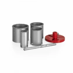 CONJUNTO BROCAS CRANEANAS PARA CERAMICA 6 PEÇAS VITO