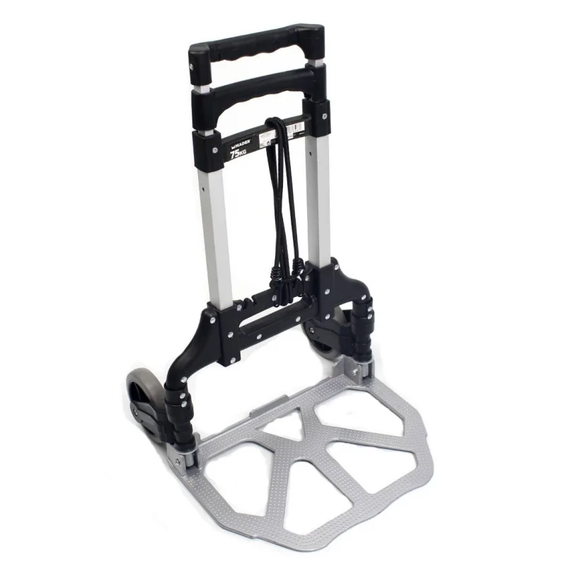 CARRO ARMAZÉM ALUMÍNIO RODAS TPR 75KG MADER