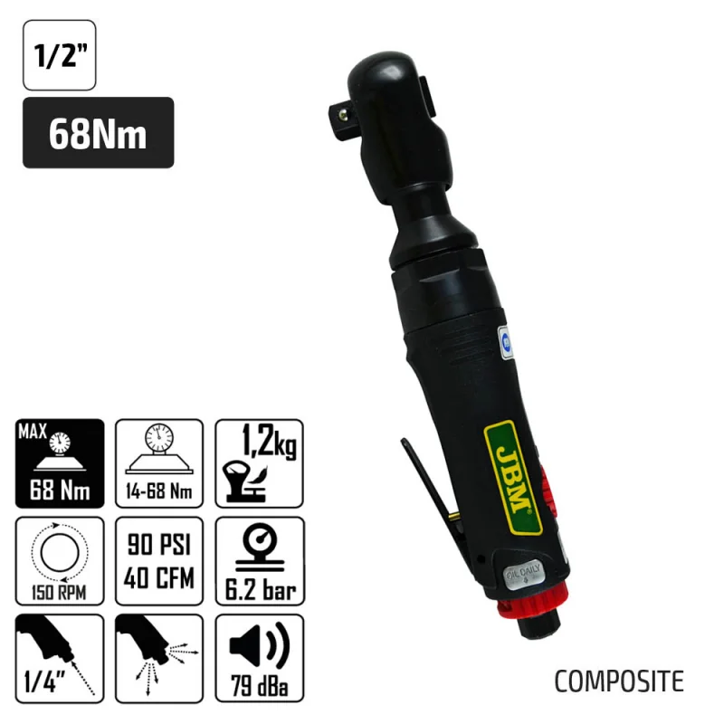 ROQUETE DE 1/2" COMPOSITE JBM