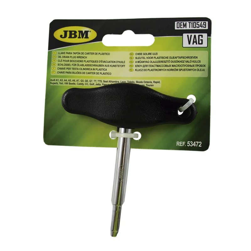 CHAVE PARA BUJÕES DE CÁRTER DE PLÁSTICO (VAG) JBM