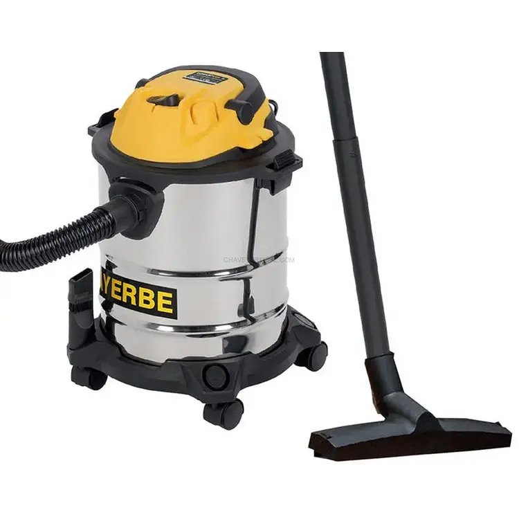 Aspirador de Pó e Água Inox AYERBE 1000 INOX 15 L 1000 W 230 V