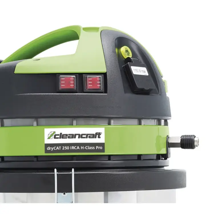 Aspirador de Sólidos 250 Irca H-class Pro CLEANCRAFT DRYCAT Seco 7166 l/min