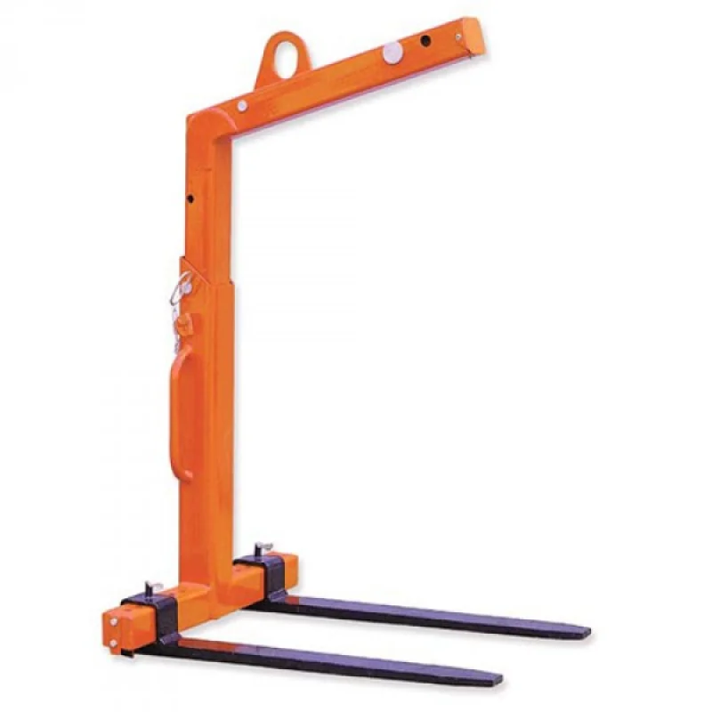 Porta-Paletes para Grua GAYNER TP-3,0 3000kg Altura e Garfos Ajustáveis