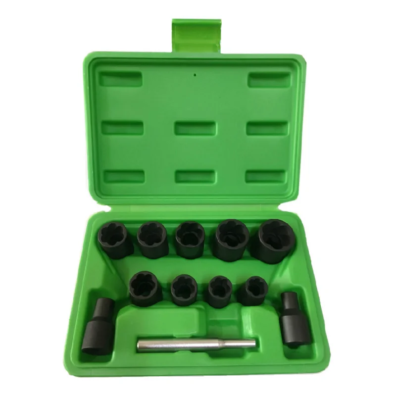 KIT CHAVES 3/8" PARA EXTRACÇÃO DE PORCAS 6-19MM JBM