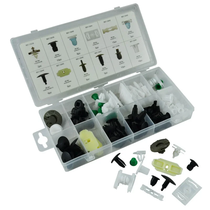 SORTIDO DE CLIPS PARA VOLKSWAGEN 85 PCS JBM