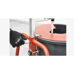 Balde Misturador para Autonivelante RAIMONDI Fluid Mix 75 L 2 Rodas Fixas