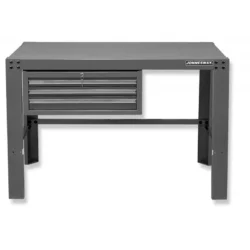 BANCADA DE TRABALHO CINZENTA COM 3 GAVETAS JONNESWAY