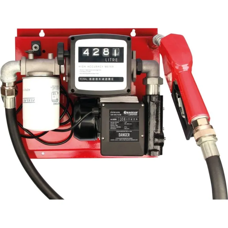 Bomba de Gasóleo DRAKKAR 230V 60 L/min Pistola Automática
