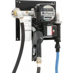 Bomba de Gasóleo de Parede ADAM PUMPS 230V 60 L/Min com Pistola Automática, Volucontador Mecânico e Filtro