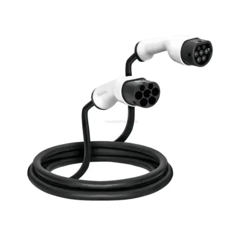 Cabo de Carregamento VE ASLO Tipo 2 22kW 5m Cabo de Carregamento VE ASLO Tipo 2 22kW 5m