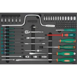 GAVETA COM 74 PEÇAS DE 1/4” JONNESWAY