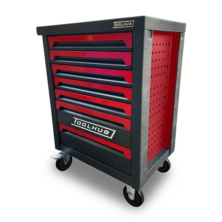 Carro de Ferramentas Vazio TOOLHUB 7 Gavetas