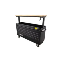 CARRO DE TRABALHO 61 POLEGADAS COM 9 GAVETAS KROFTOOLS