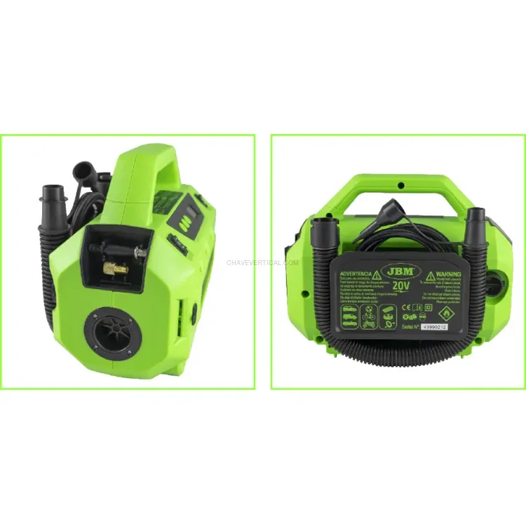 Compressor de Ar sem Fios JBM 20V/12V 160 PSI
