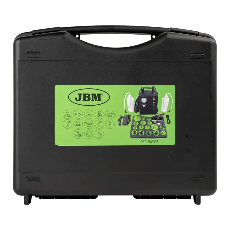 Conjunto de Adaptadores para Sangradores de Travões JBM 18 Adaptadores 0,6-3,0 BAR