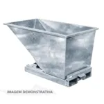 CONTENTOR BASCULANTE GALVANIZADO 320LT ND
