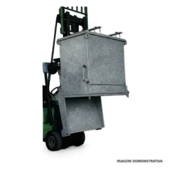 CONTENTOR GALVANIZADO CHAPA DESCARGA INFERIOR ND