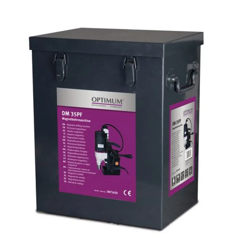 MAQUINA FURAR C/ BASE MAGNÉTICA OPTIdrill DM35PF / 230VV / 1Ph  OPTIMUM
