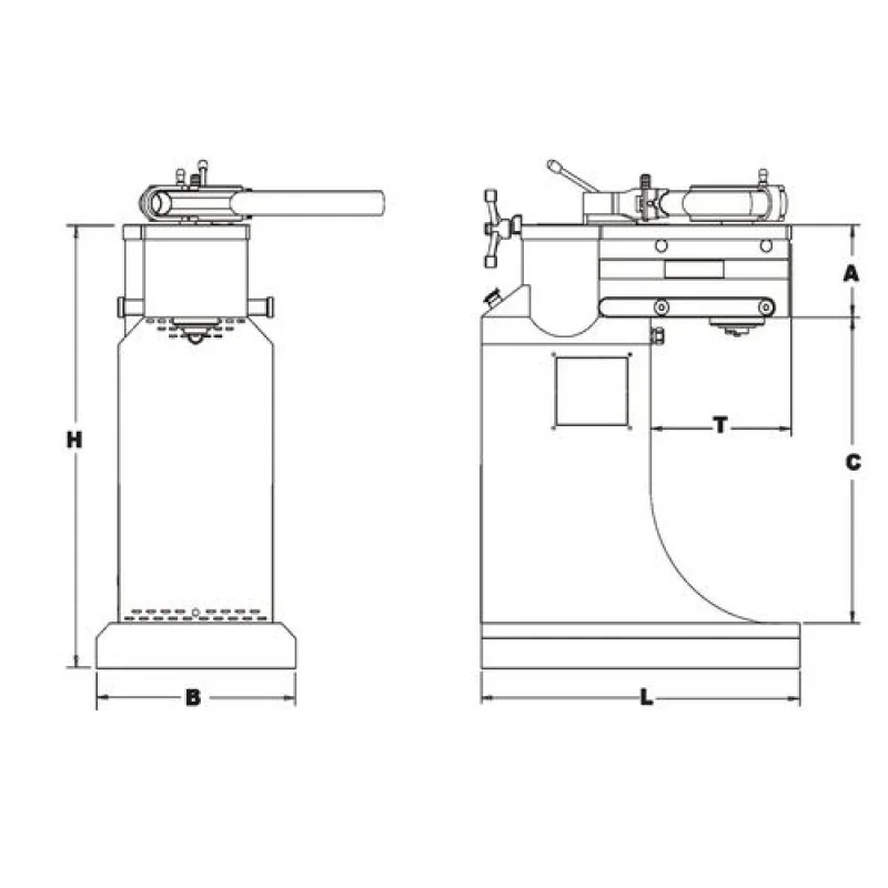 BM 42-2 SA MÁQUINA DE DOBRA DE TUBOS METALLKRAFT