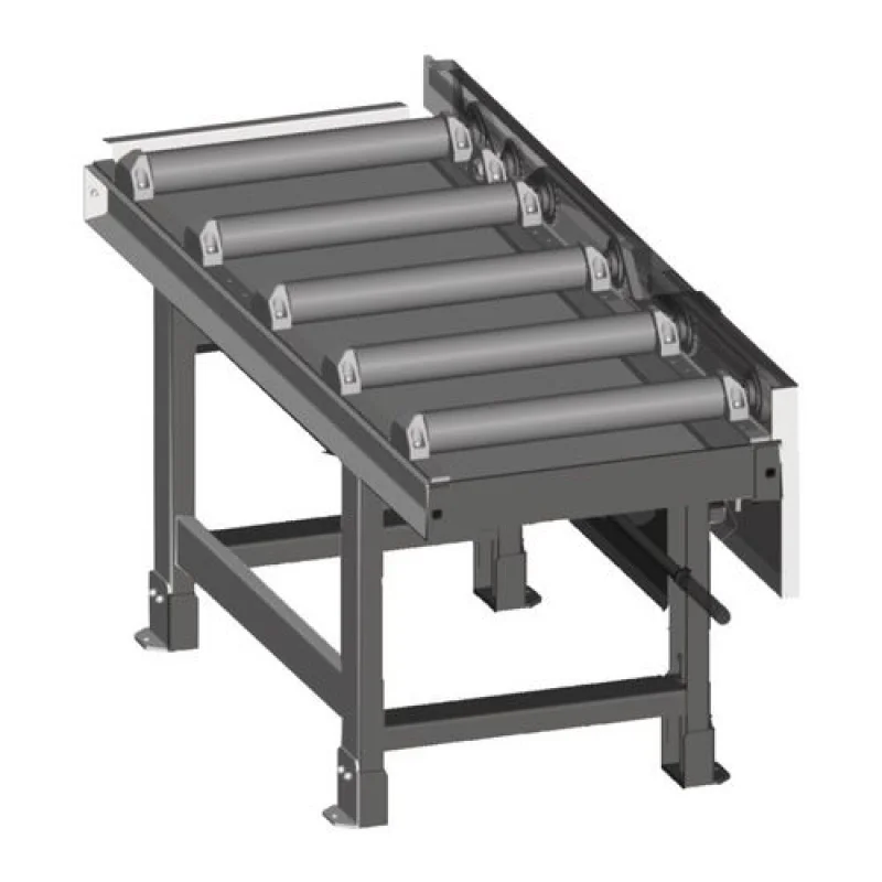 2 000 X 620 MM EXTENSÃO DE ESTEIRA DE ROLOS MOTORIZADA METALLKRAFT