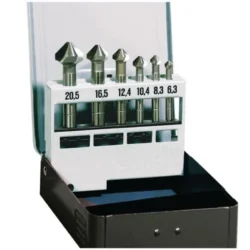 JOGO 6 ESCARIADORES CON.(6/8/10 / 11,5 / 15/19 mm) OPTIMUM