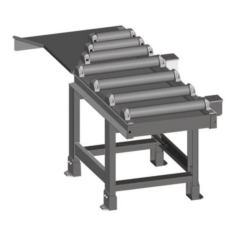ESTEIRA DE ROLOS DE DESCARGA PARA CORTES DE 60° METALLKRAFT