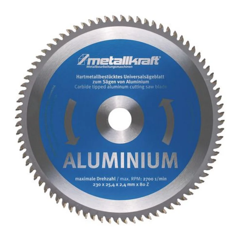 LÂMINA DE SERRA PARA ALUMÍNIO 230MM 9" METALLKRAFT