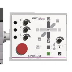 MAQ.FURAR/FRESAR OPTI MH25SV / 230V / BT30  C/ MOTOR DE PASSO NOS 3 EIXOS OPTIMUM