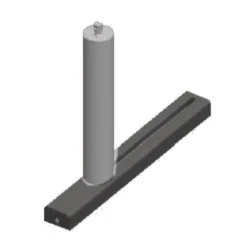 ROLO DE DIREÇÃO LATERAL 200 MM, MÓVEL METALLKRAFT