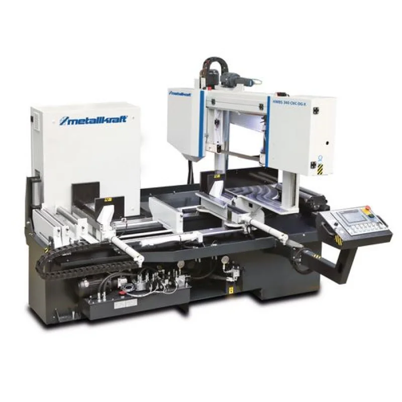 SERROTE CORTE HORIZONTAL 2 COLUNAS TOTALMENTEAUTOMÁTICA HMBS 340 CNC-DG-X  METALLKRAFT