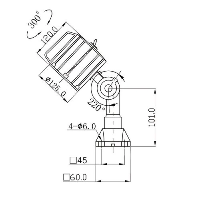 CANDEEIRO LED 8-100 OPTIMUM
