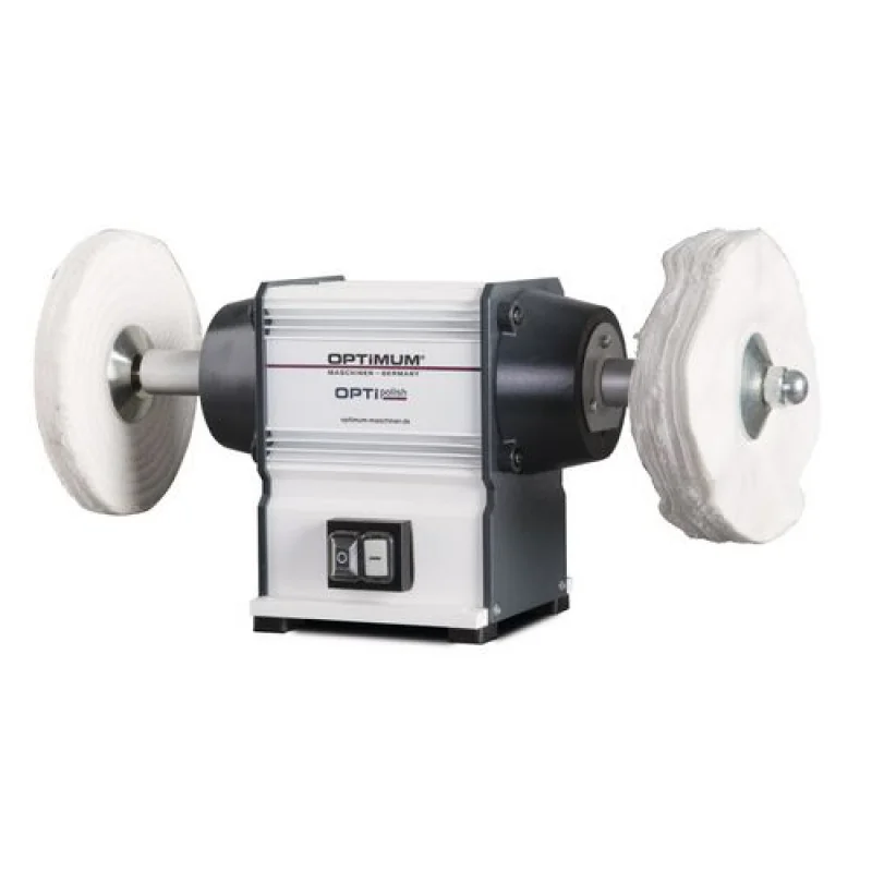 POLIDORA OPTI GU20P/230V/1PH C/ DOIS DISCOS PANO DE 200 MM OPTIMUM