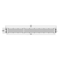 CANDEEIRO LED MWL 3 / 230V AC OPTIMUM