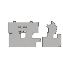 SERROTE CORTE HORIZONTAL 2 COLUNAS AUTOMÁTICA HMBS 400 X 400 CNC X  METALLKRAFT