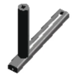 ROLO DE DIREÇÃO LATERAL 200 MM MÓVEL METALLKRAFT