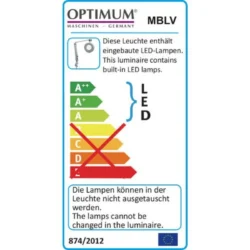 CANDEEIRO LED MBLV OPTIMUM