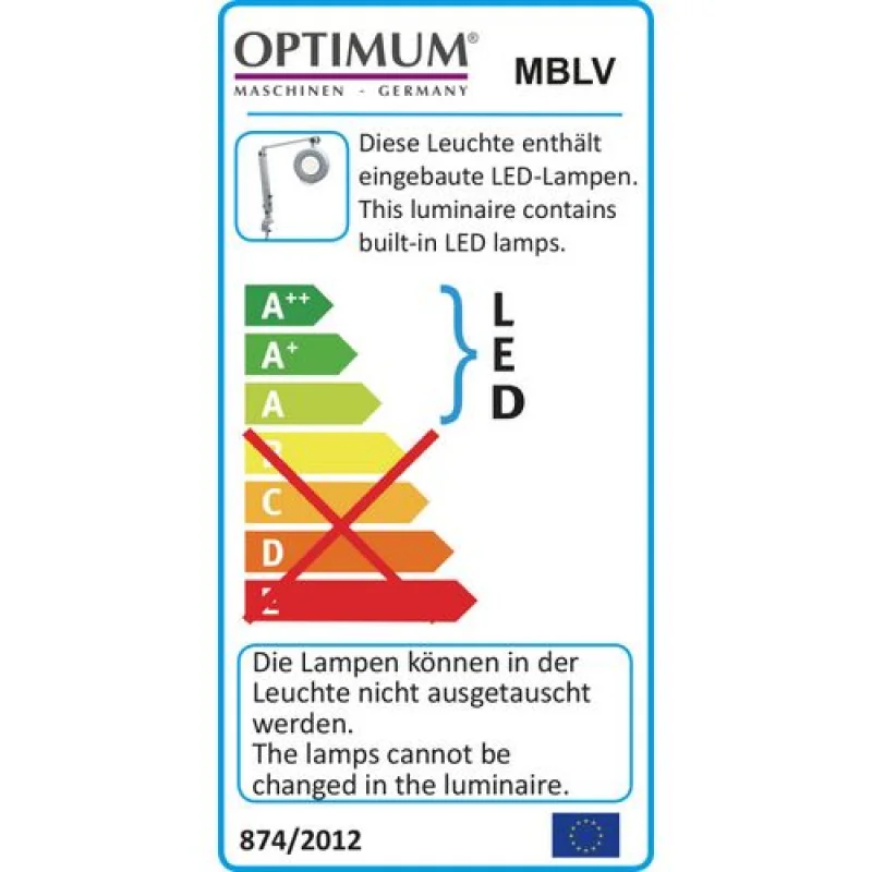 CANDEEIRO LED MBLV OPTIMUM