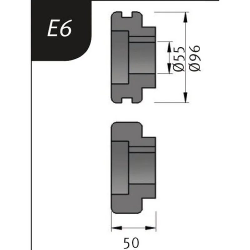 ROLOS FLEXÃO TIPO E8 P/ REBORDEADORA SBM 140 METALLKRAFT