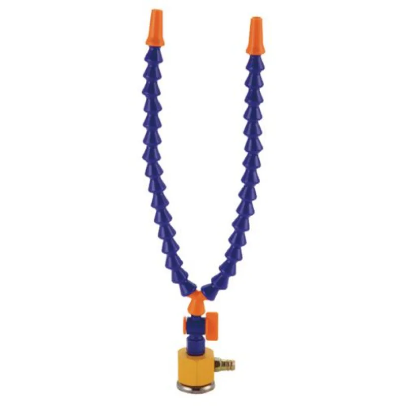 KIT C/ 2 TUBOS REFRIGERAÇÃO E BASE MAGNETICA 1/4" OPTIMUM