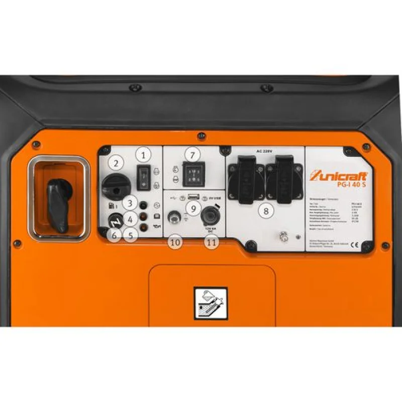 GRUPO GERADOR PG-I 40 S INVERTER UNICRAFT