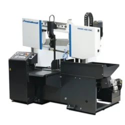 SERROTE CORTE HORIZONTAL 2 COLUNAS TOTALMENTEAUTOMÁTICA HMBS 400 CNC METALLKRAFT