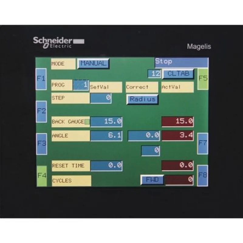 CONTROLO CNC2A, ÂNGULO DE CURVATURA E HINTERZU QUINADEIRA MOTORIZADA MSBM5020-20 PRO / SH / DUO METALLKRAFT