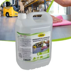 LÍQUIDO HIDROALCOÓLICO DESINFETANTE DE SUPERFÍCIES 5L JBM