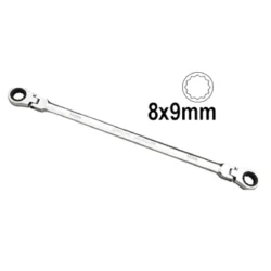 CHAVE ARTICULADA COM ROQUETE 8x9mm JBM