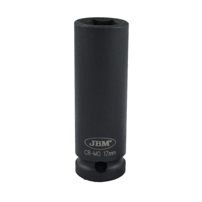 CHAVE DE IMPACTO LONGO HEX DE 1/2 17MM JBM