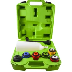 JOGO DE ENCHIMENTO DE ÓLEO COM FUNIL E ADAPTADORES JBM
