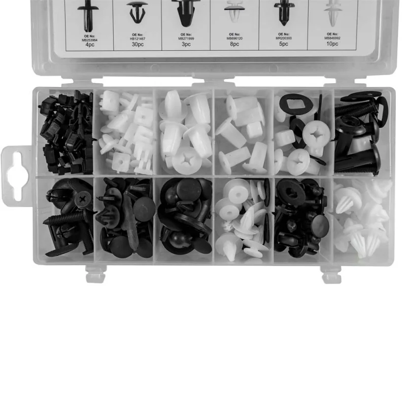 SORTIDO DE CLIPS PARA MITSUBISHI 132 PCS JBM