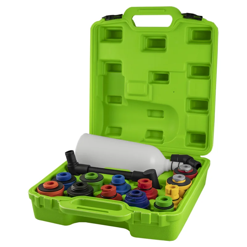 KIT DE ENCHIMENTO DE ÓLEO COM FUNIL E ADAPTADORES JBM