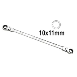CHAVE ARTICULADA COM ROQUETE 10x11mm JBM