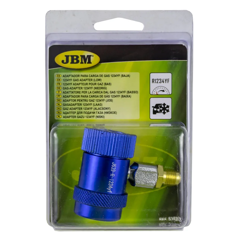 ADAPTADOR PARA CARGA DE GÁS 1234YF (BAIXA) JBM